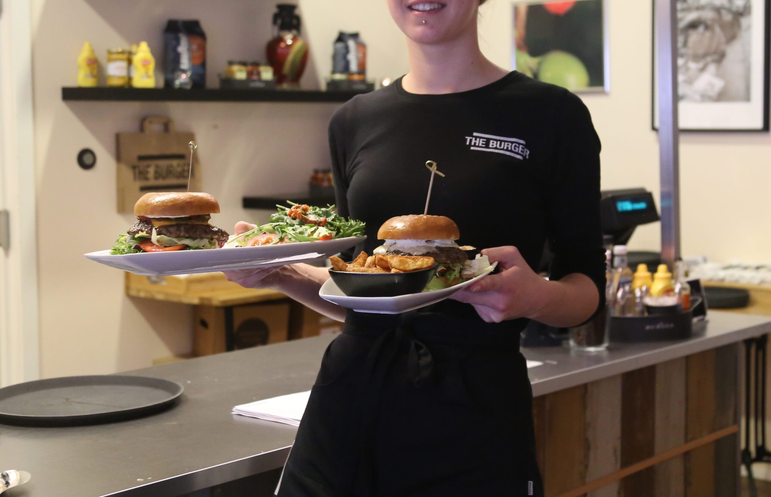 Team i travlt restaurantkøkken